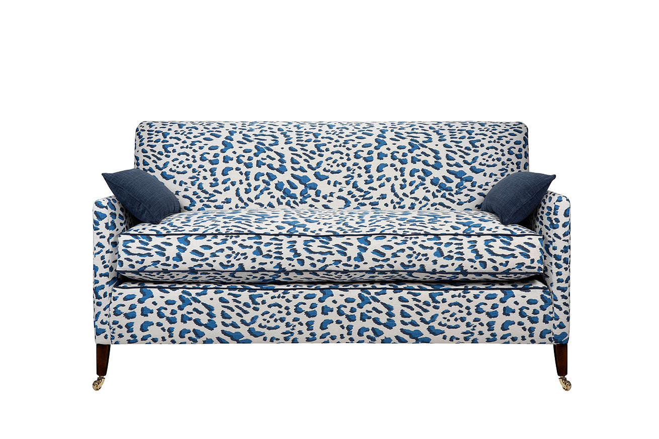 David Seyfried Carlton Sofa in animal print