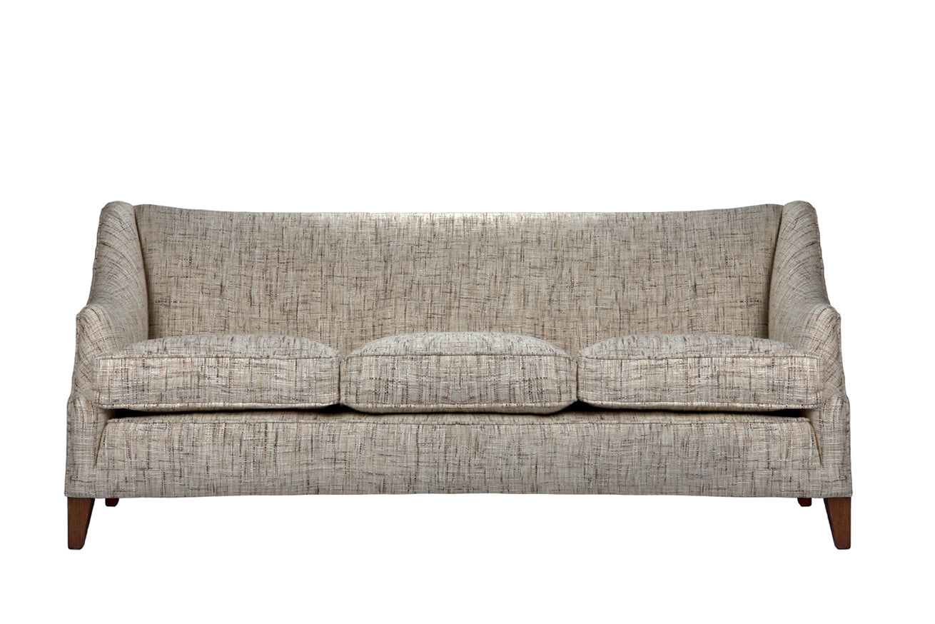 Tapered leg store sofa