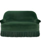 David Seyfried Grosvenor sofa in green fabric