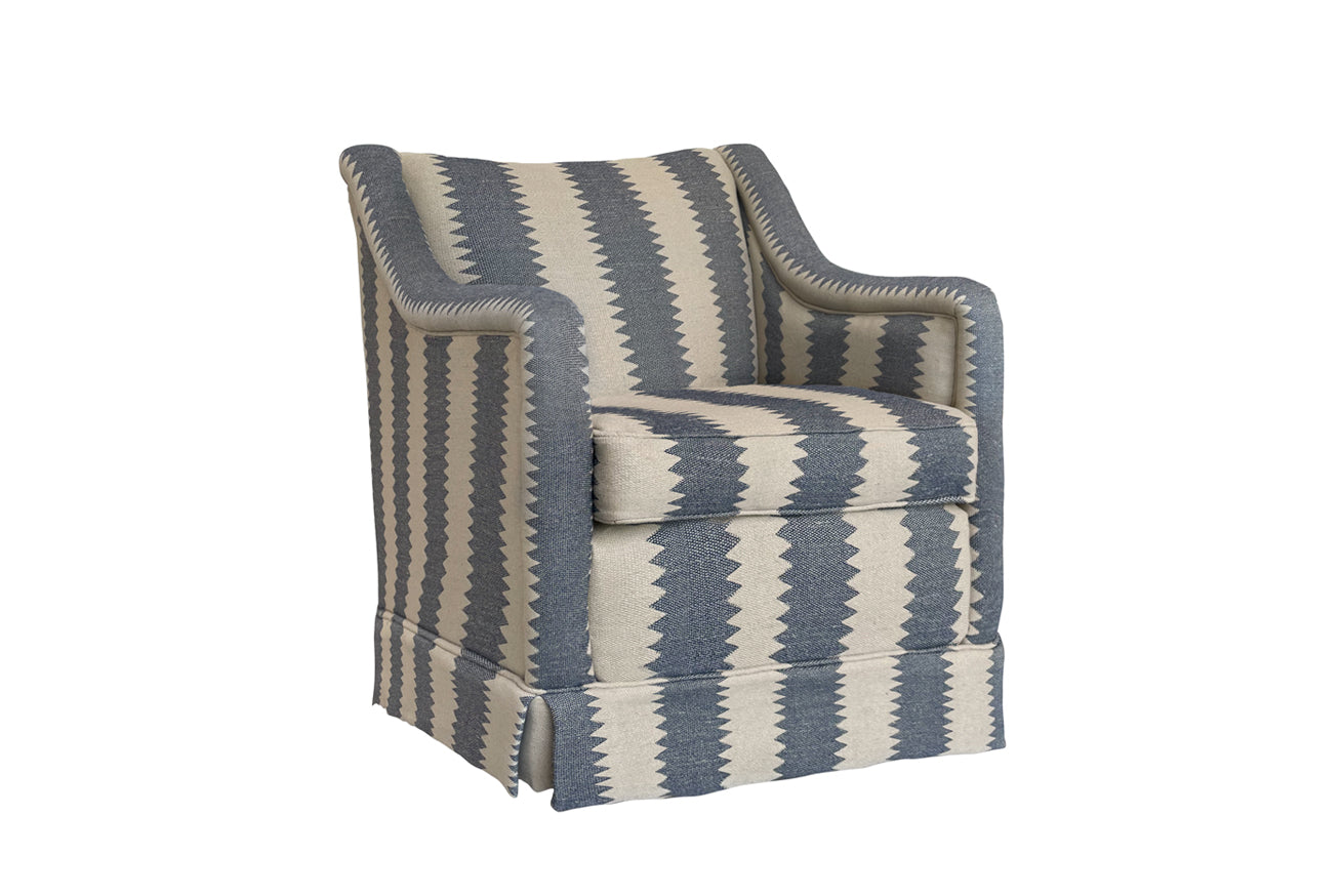 David Seyfried Munro Arm Chair with Swivel base