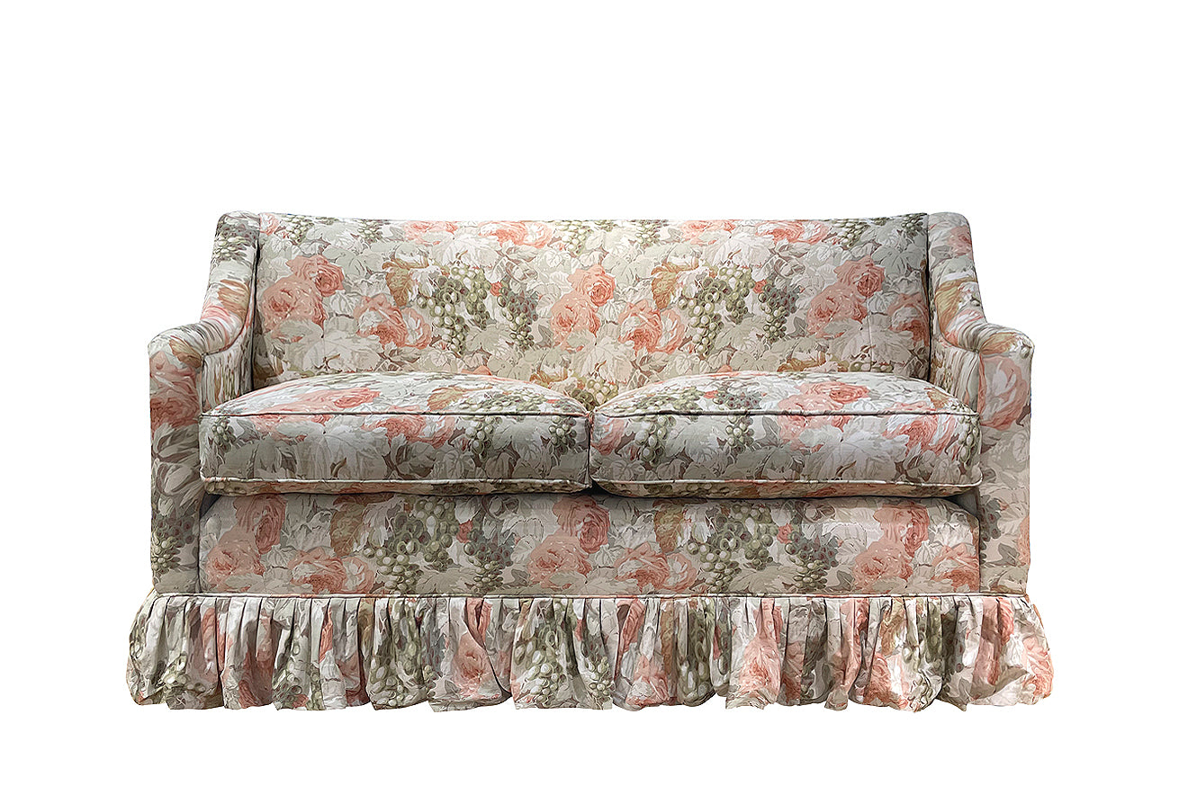 David Seyfried Munro sofa in floral fabric