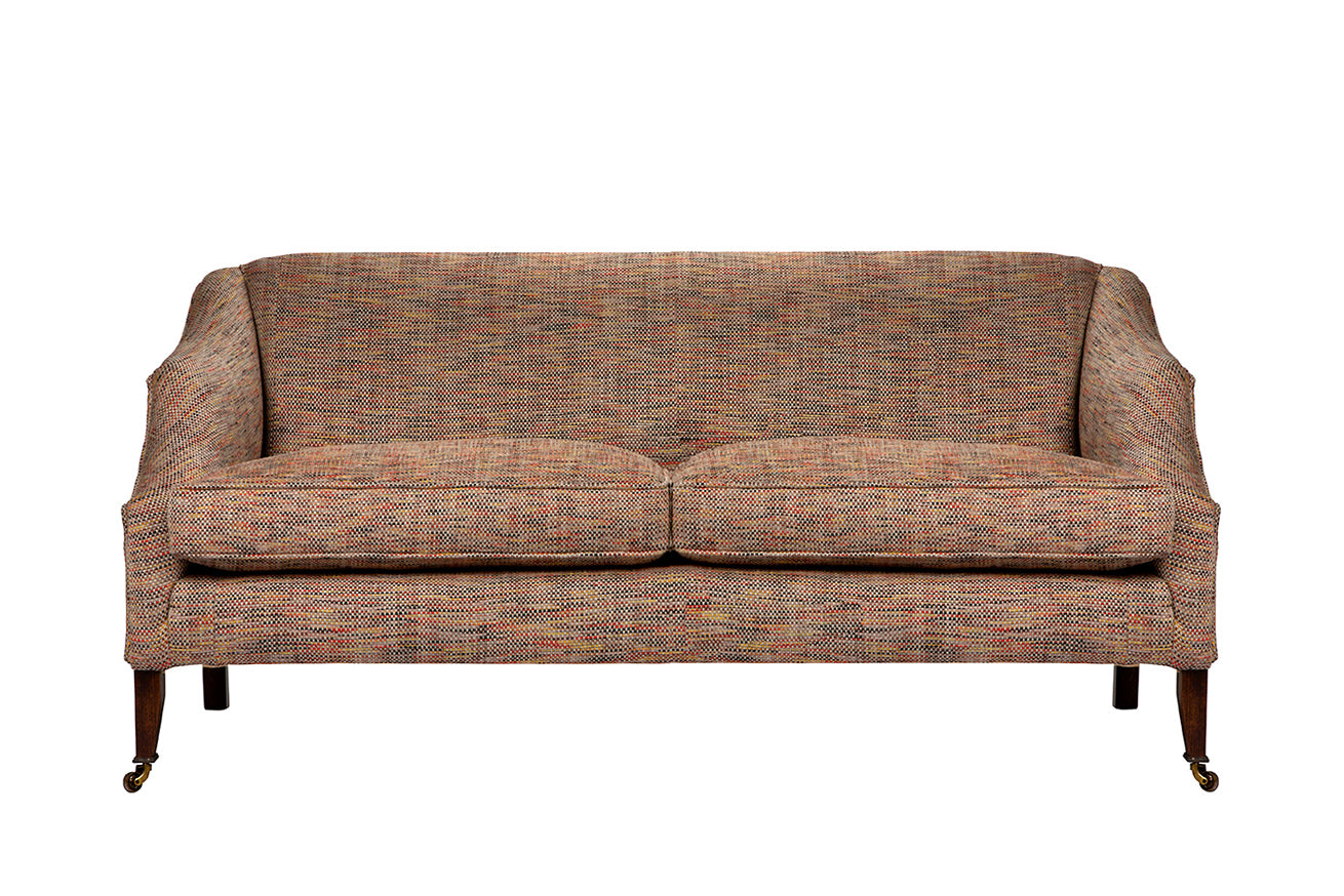 David Seyfried Portman 2.5 seater sofa in  Turnell & Gigon  fabric. Showroom Clearance.