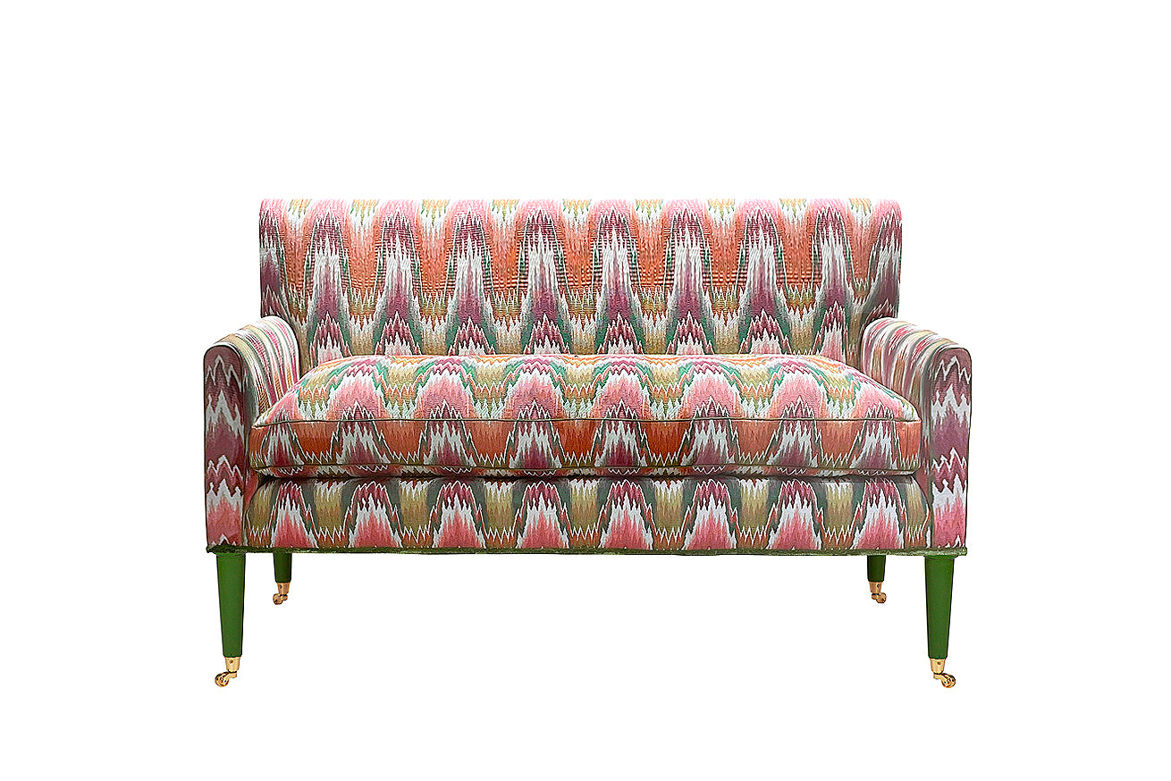 David Seyfried Salvesen Graham sofa in fabricut fabric