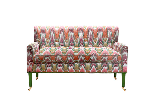 David Seyfried Salvesen Graham sofa in fabricut fabric